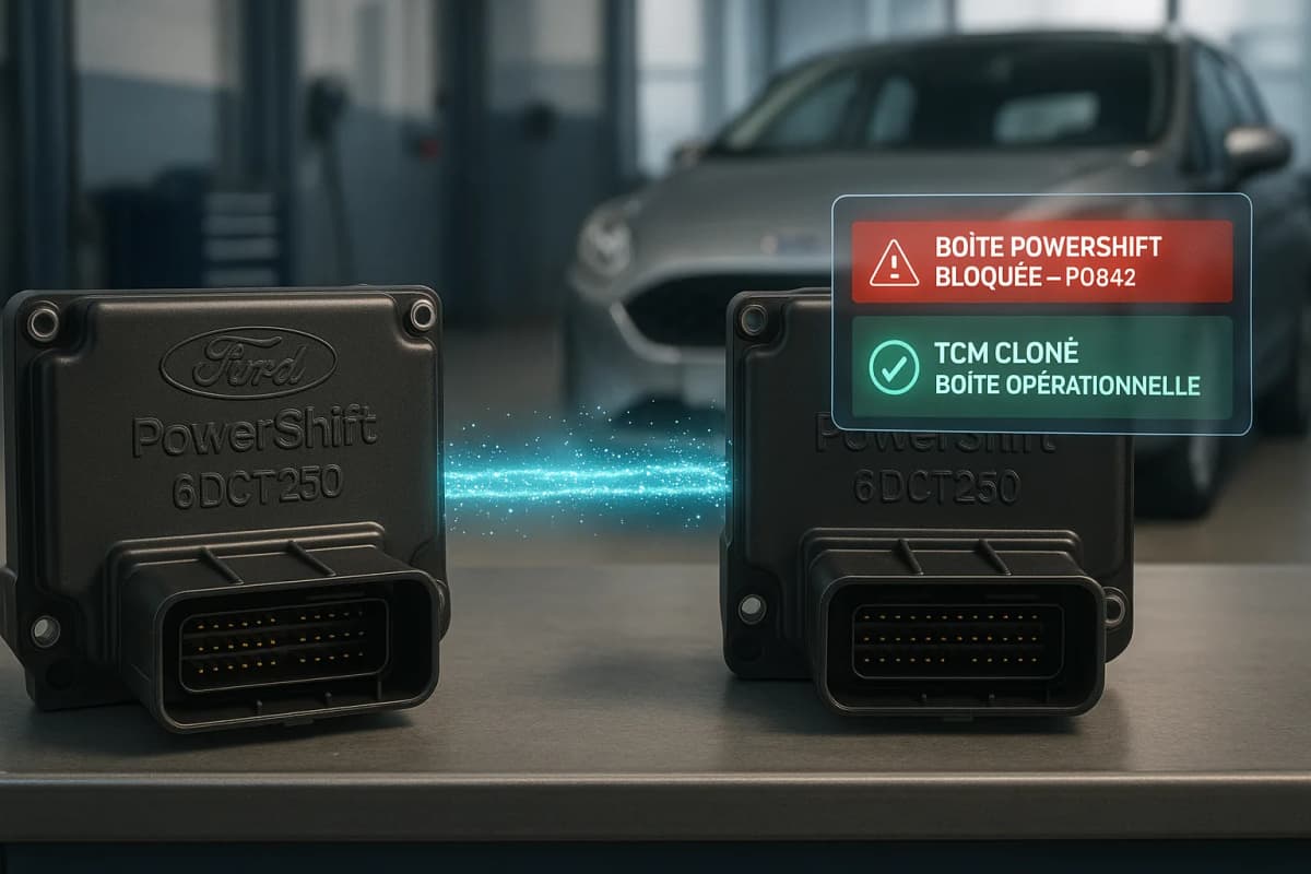 Ford PowerShift TCU Cloning — Fiesta, Focus, B-Max, EcoSport