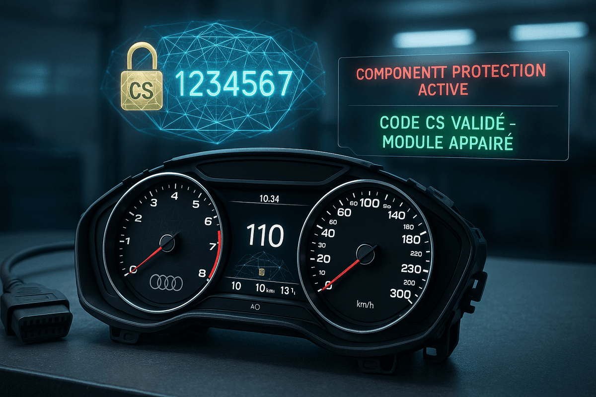 Lecture code pin CS Immo IV — Volkswagen, Audi, Seat, Škoda