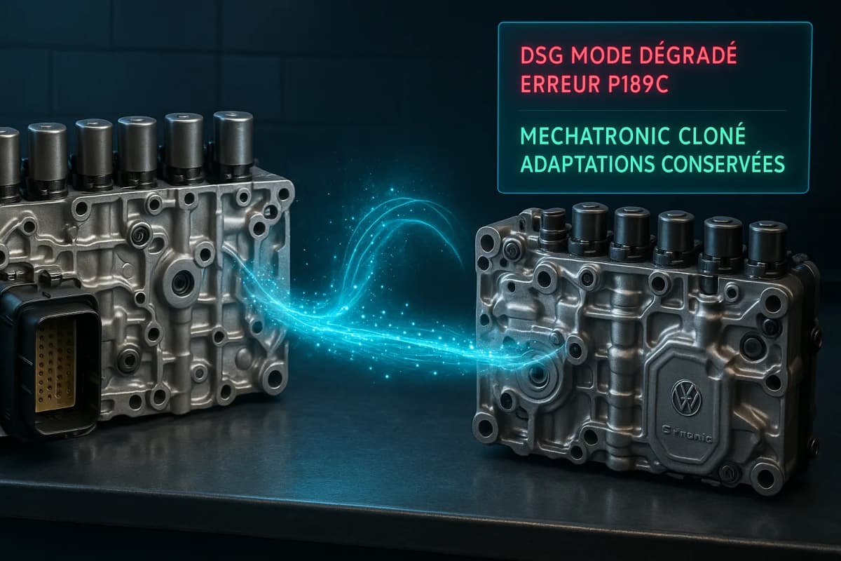 TCU Cloning DSG / S-Tronic — Volkswagen, Audi, Seat, Škoda