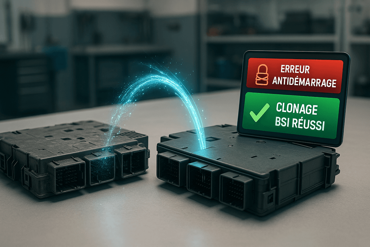 Clonage BSI Peugeot, Citroën, DS