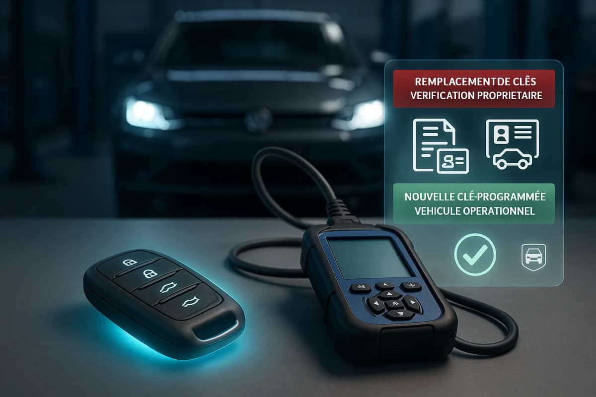 Lost Car Key — Total Loss and Complete Reprogramming