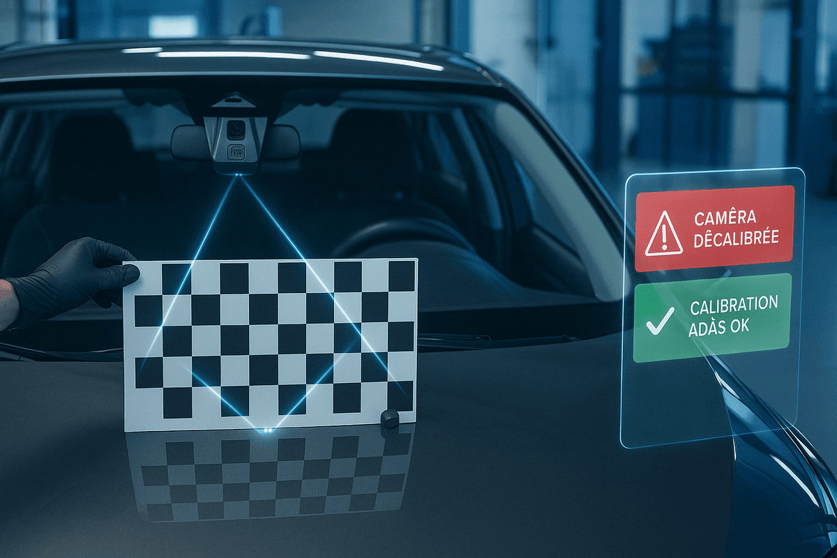 Calibration ADAS — caméras et radars d'aide à la conduite