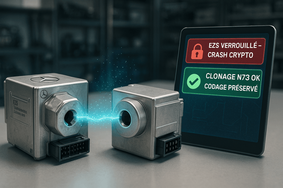 Clonage EZS Mercedes — toutes classes