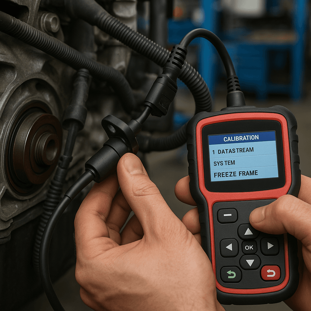 Apprentissage de la cible du capteur de vilebrequin