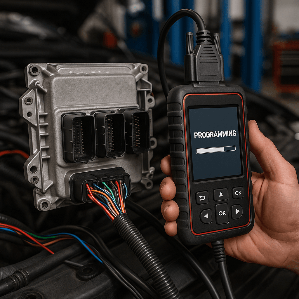 Programmation Flash du calculateur moteur