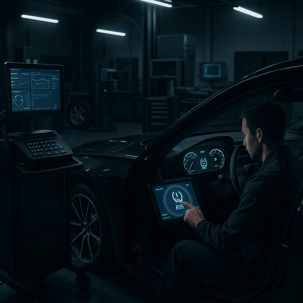 Réinitialisation de l'affichage de l'alerte TPMS