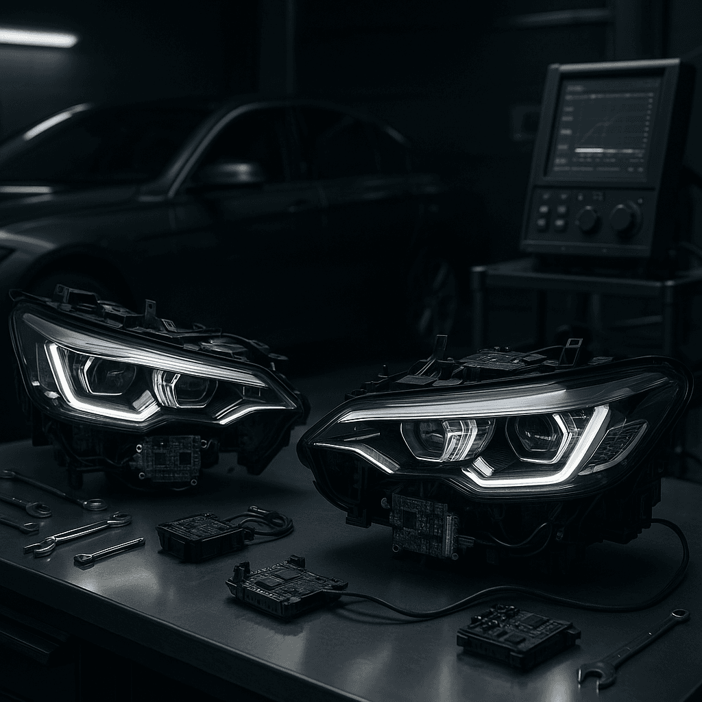 Remplacement du module de phare (les deux phares)