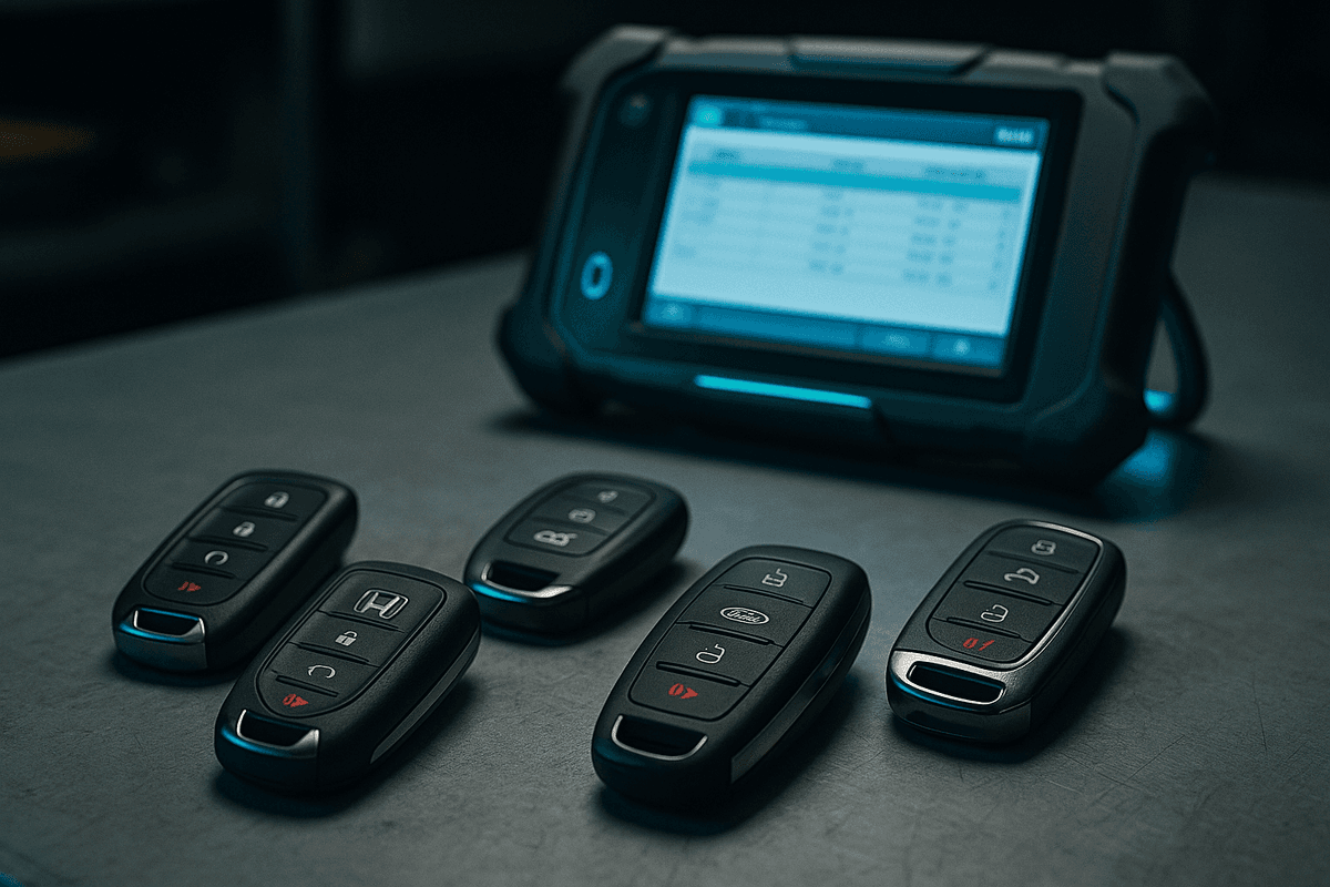 Reproduction de clés voiture