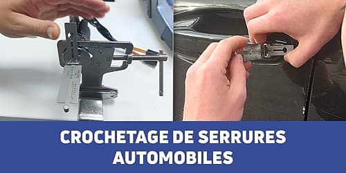 Crochetage de serrures automobiles (Lishi) - PC04