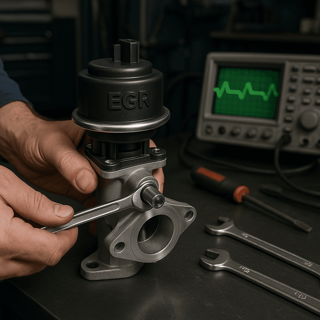 Réglages de base de la recirculation des gaz d'échappement (EGR)