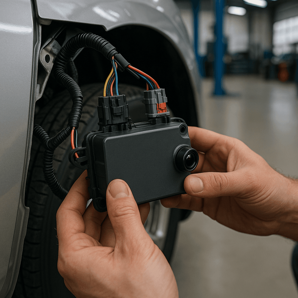 Remplacement du module de détection d'objets latéraux (un seul côté)